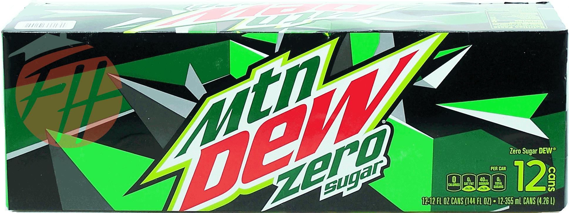 Mountain Dew Zero citrus soda, 12-fl. oz. cans Full-Size Picture